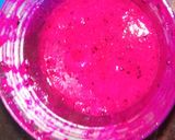 Foto langkah ke 3 dari resep Bolu kukus buah naga merah.