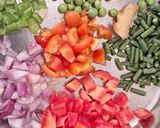 A picture of step 1 of Healthy Quinoa Soyabean mix vegetable Khichdi.