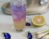 Foto langkah ke 4 dari resep 129. Es Bunga Telang Serai Lemon.