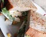 Shredded Smoked Chicken, Avocado and Egg Sandwish recipe step 3 photo