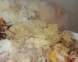 A picture of step 6 of Desi chicken biryani.