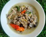 Foto langkah ke 4 dari resep Sayur Jantung Pisang Kuah Santan.