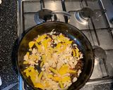 A picture of step 2 of Spanish Chicken.