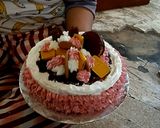 Foto langkah ke 10 dari resep MINI cake Ultah Dari Nutricake.
