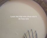 Hình bước làm 4 của món Sữa Chua Phô Mai