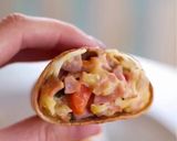 Foto del paso 5 de la receta: Conitos rellenos sabor Quiche Lorraine