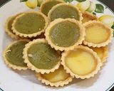 Foto langkah ke 4 dari resep Matcha pie simple ekonomis.