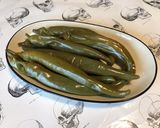 Une image de l'étape 6 de Piments verts au citron et vinaigre.
