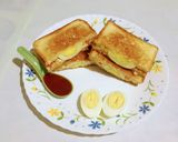 A picture of step 9 of Egg Sandwich.