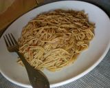 A picture of step 1 of Pasta jollof.