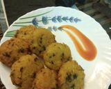 A picture of step 8 of Poha Cutlet Bhopali Style.