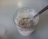 Foto del paso 4 de la receta: 327. Porridge con kefir, cereales y nueces