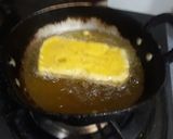 A picture of step 3 of Bread Pakoda.