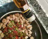 Foto del paso 5 de la receta: Ternera con arroz basmati frito y doble pimiento