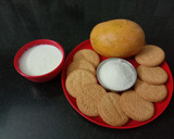 மாம்பழம், பிஸ்கட் நட்ஸ் கேக் ரெசிபி ஸ்டேப் 1 புகைப்படம்