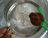 A picture of step 1 of Chocolate Flat Cookies.