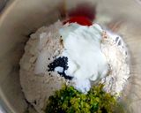 A picture of step 1 of Desai Vada.