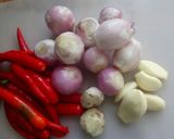 Foto langkah ke 1 dari resep Botok Tempe Teri dan petai china.