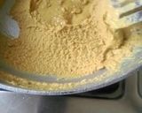 A picture of step 2 of Besan Mawa Berfi.