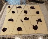 Foto del paso 16 de la receta: Croissant o barritas de hojaldre y crema de chocolate