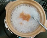 A picture of step 4 of Easy Japanese-Style Egg Rice Porridge for Colds.