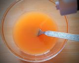 A picture of step 1 of Karachi/Fresh Orange Halwa.