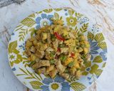Foto langkah ke 5 dari resep Tumis Terubuk Buncis Tempe.