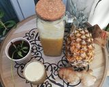 Une image de l'étape 3 de Nectar d'ananas et de gingembre.
