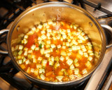 Foto del paso 3 de la receta: Lentejas con	tocino y vegetales