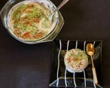 A picture of step 7 of Baked Dahi Vada.
