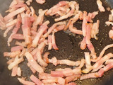 Pasta en salsa carbonara