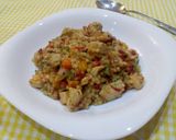Tarhonyás csirke recept fázis 8 fotója