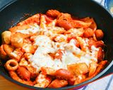 Foto langkah ke 7 dari resep Tteokbokki pedas resep asli korea!.
