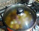 Foto del paso 17 de la receta: Pollo en salsa de cebollas y cebollitas moradas