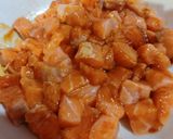 Foto langkah ke 3 dari resep Salmon kani mentai.