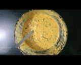 A picture of step 3 of Methi Gota / Pakoda.
