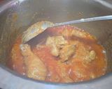 A picture of step 3 of Chicken Qorma.