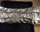 A picture of step 8 of Oven Baked Pork Ribs with BBQ Sauce (Meat that comes off the bone).