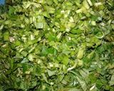 A picture of step 1 of Delish Efo riro#abjmom #MyHubFav.