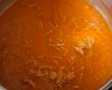 A picture of step 6 of Shredded Beef in Guajillo Chile Sauce.