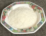 A picture of step 1 of Coconut Cake.
