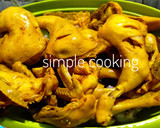 Foto langkah ke 6 dari resep Ayam ungkep bumbu kuning (no ribet).
