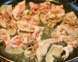 A picture of step 2 of Savory Stir-Fried Pork Belly and Cabbage.