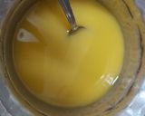 A picture of step 1 of Almonds custard sharbat.