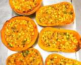 Foto del paso 4 de la receta: Calabaza rellena con choclo