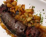 Une image de l'étape 6 de Boudin noir aux pommes 🍎 flambées au Calvados.