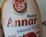 A picture of step 1 of Anar ka Sharbat.