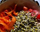A picture of step 1 of Sprouts Salad High protein moong sprouts recipe in Indian meal.