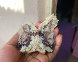 A picture of step 15 of Chocolate stuffed masa pancakes.