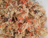 Foto del paso 2 de la receta: Tortitas de avena y verdura (sin huevo)
